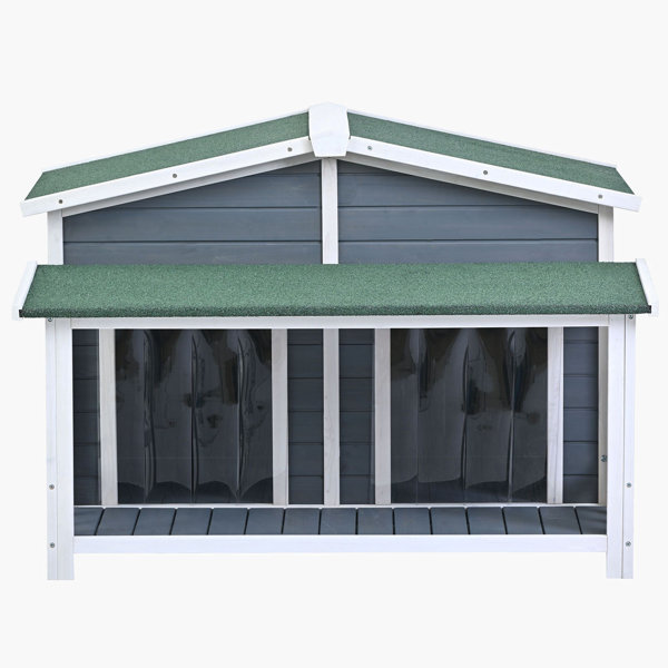 Tucker Murphy Pet™ Darcell Wood Insulated Igloo Style Dog House Wayfair